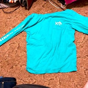 SOUTHERN TIDE LIGHT BLUE LIGHT WEIGHT UNISEX HOODIE SWEATSHIRT// Size small 🐟